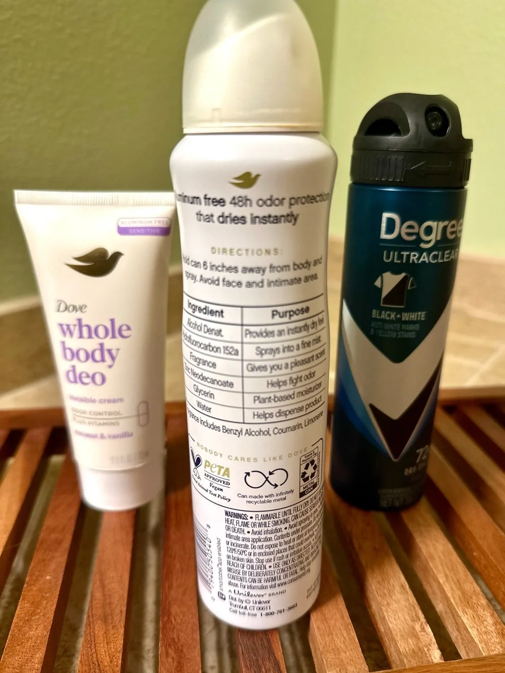 Deodorant Bundle- Brand New- Dove & Degree (Set of 3)